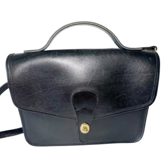 Michael Green Vintage 80’s Messenger Bag Black Shoulder Bag Unisex Y2K - Picture 15 of 15